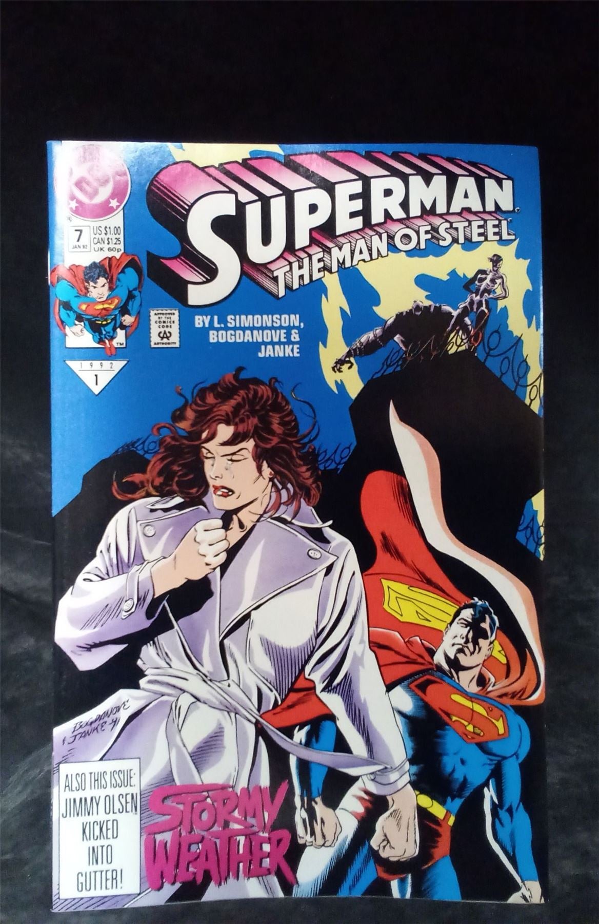 Superman: The Man of Steel #7 1992 DC Comics Comic Book