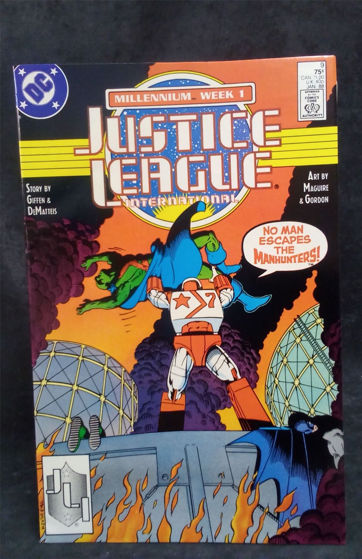 Justice League International #9 1988 DC Comics Comic Book