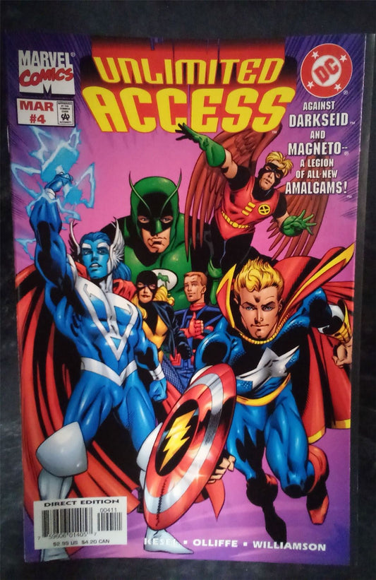 Unlimited Access #4 1998 Marvel Comics Comic Book
