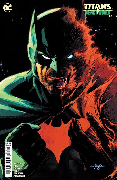 Titans Beast World #5 (of 6) Cvr C Javier Fernandez Card Stock Var DC Comics Comic Book