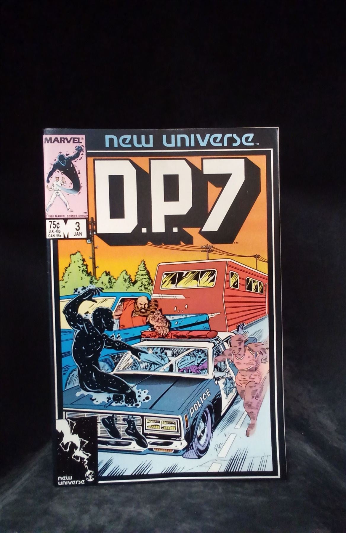 D.P.7 #3 1987 Marvel Comics Comic Book