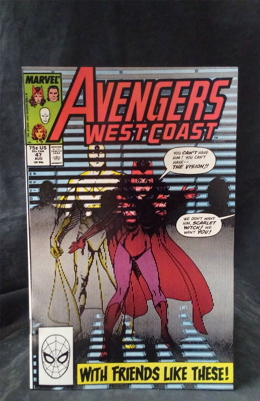 Avengers West Coast #47 1989 Marvel Comics Comic Book