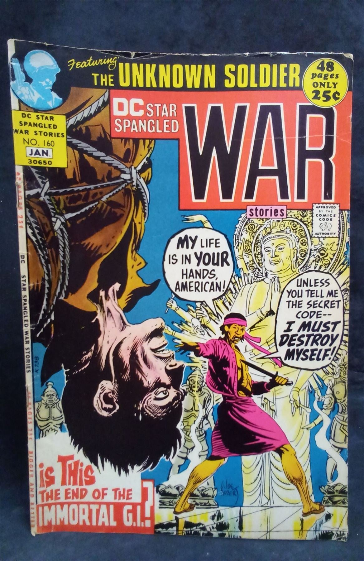 Star Spangled War Stories #160 1972 DC Comics Comic Book