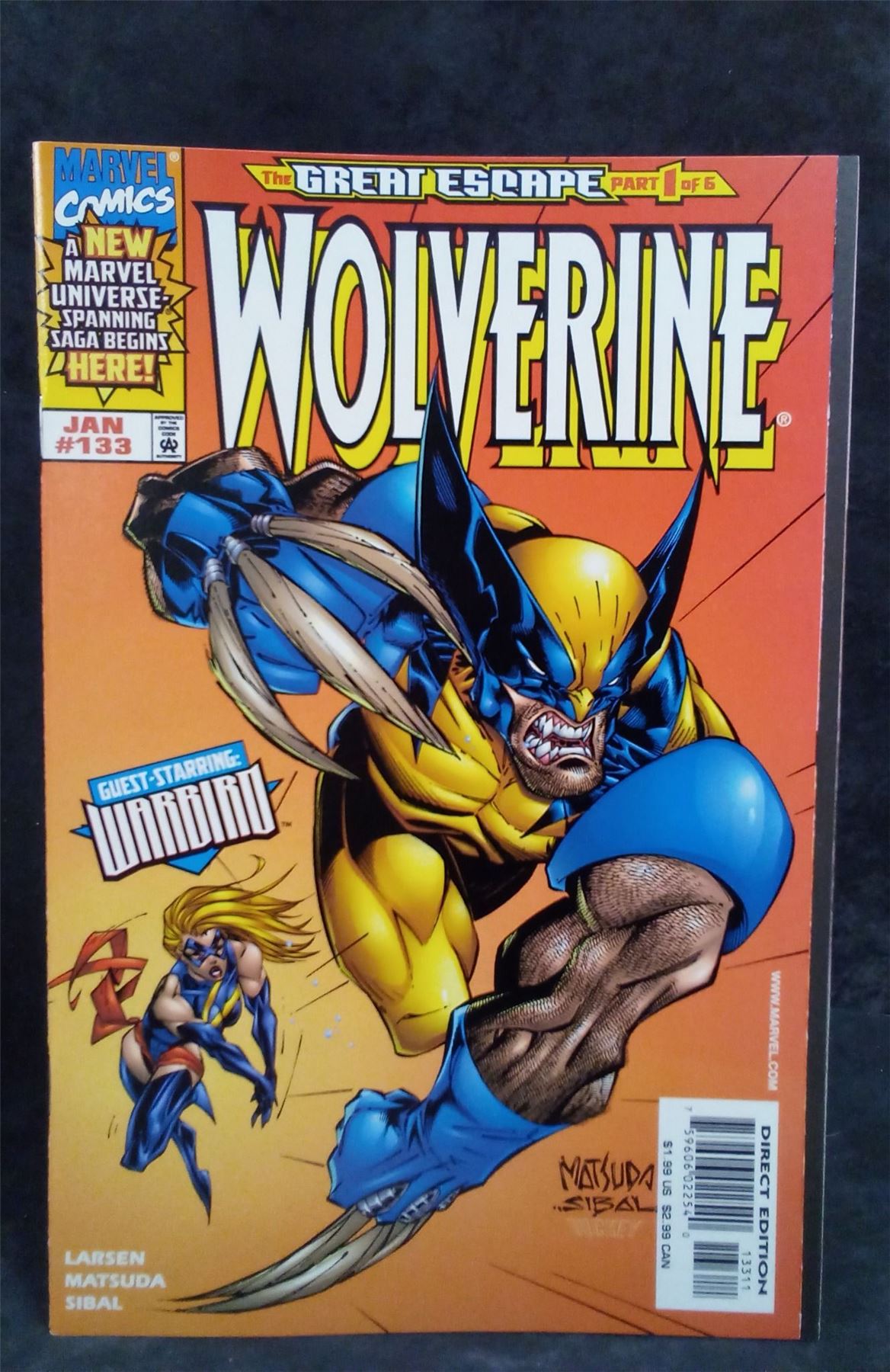 Wolverine #133 1999 Marvel Comics Comic Book