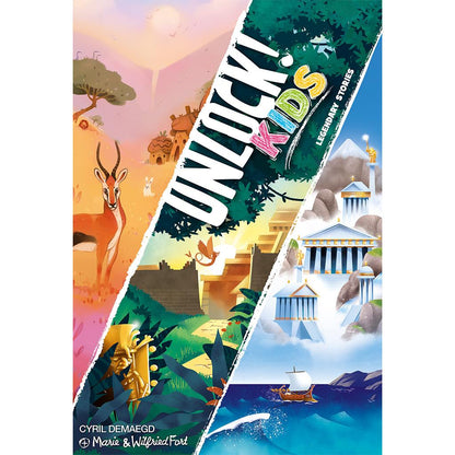Unlock! Kids Legendary Stories by Space Cowboys Board Game