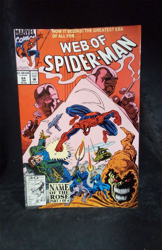 Web of Spider-Man #84 1992 Marvel Comics Comic Book