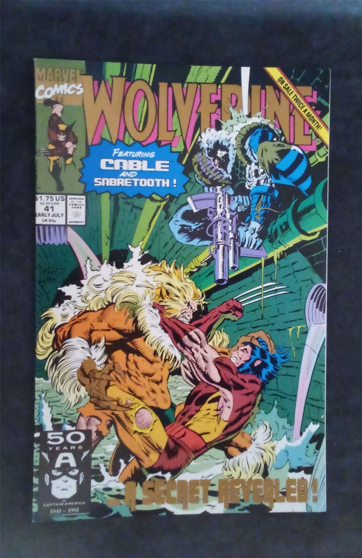 Wolverine #41 1991 marvel Comic Book