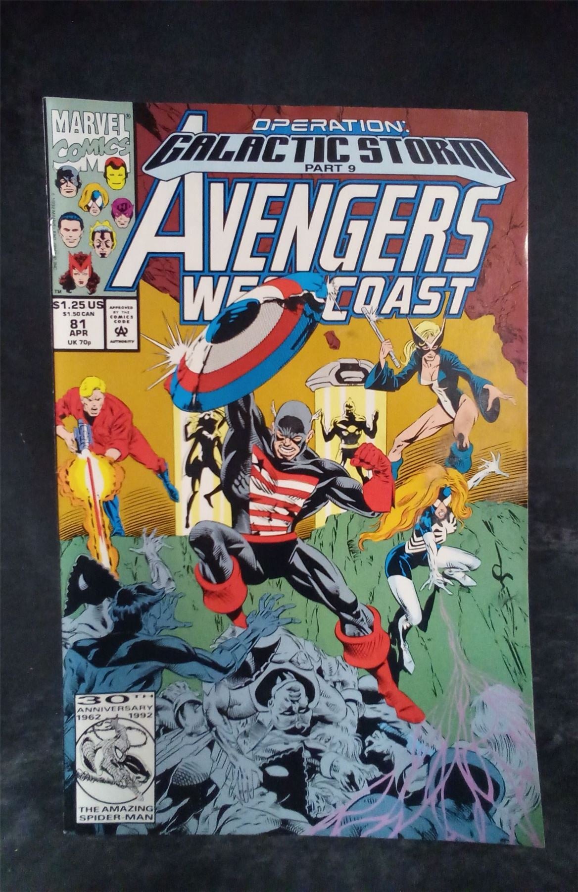 Avengers West Coast #81 1992 Marvel Comics Comic Book