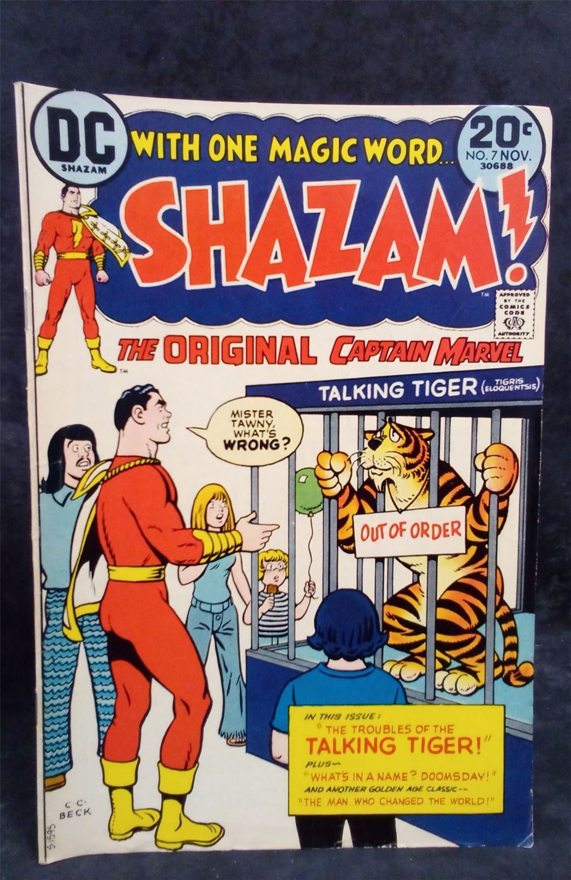 Shazam! #7 1973 DC Comics Comic Book