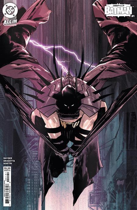 Absolute Batman #1 Cvr D Mitch Gerads Card Stock Var DC Comics Comic Book