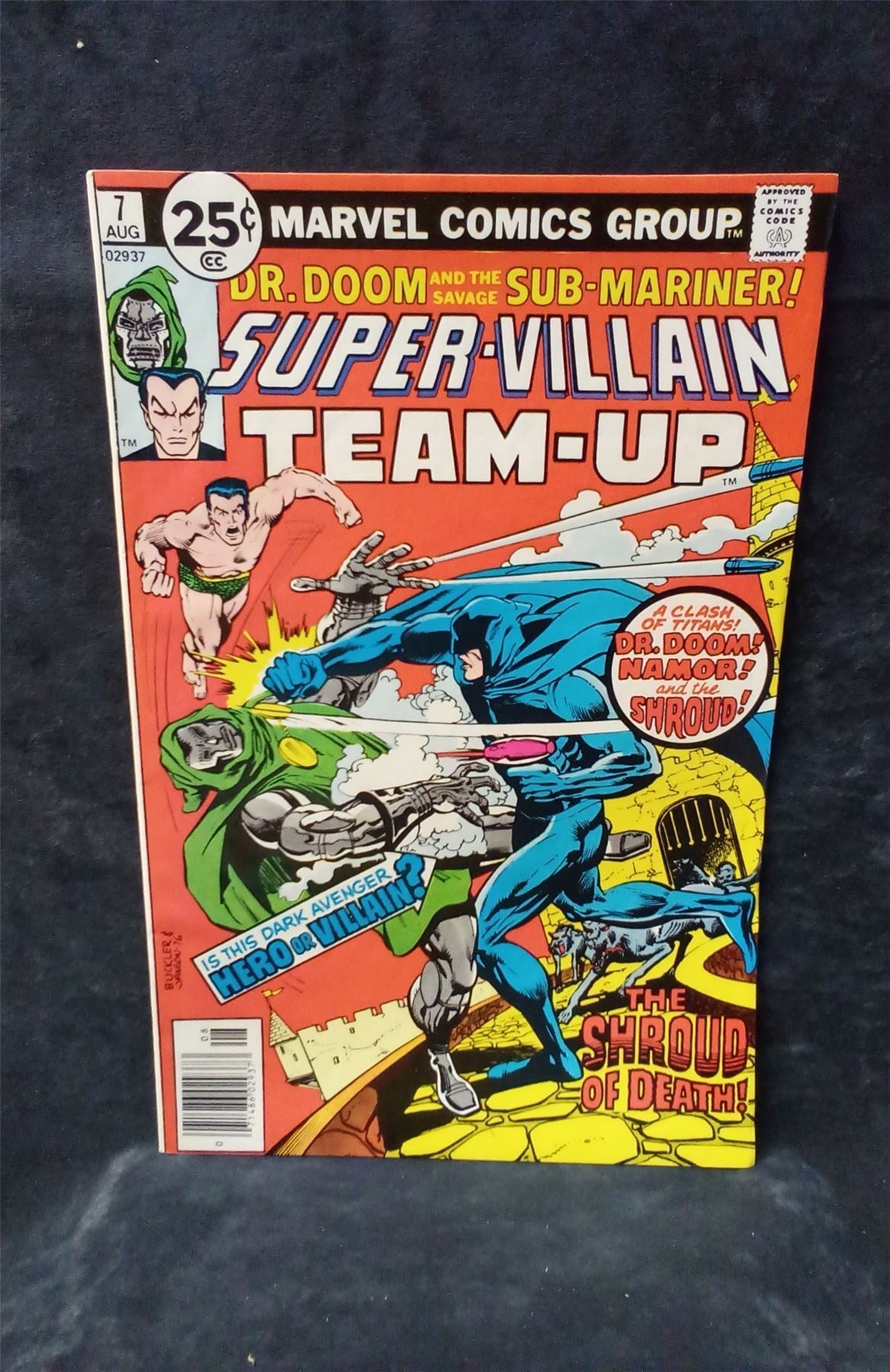 Super-Villain Team-Up #7 1976 Marvel Comics  Comic Book marvel Comic Book