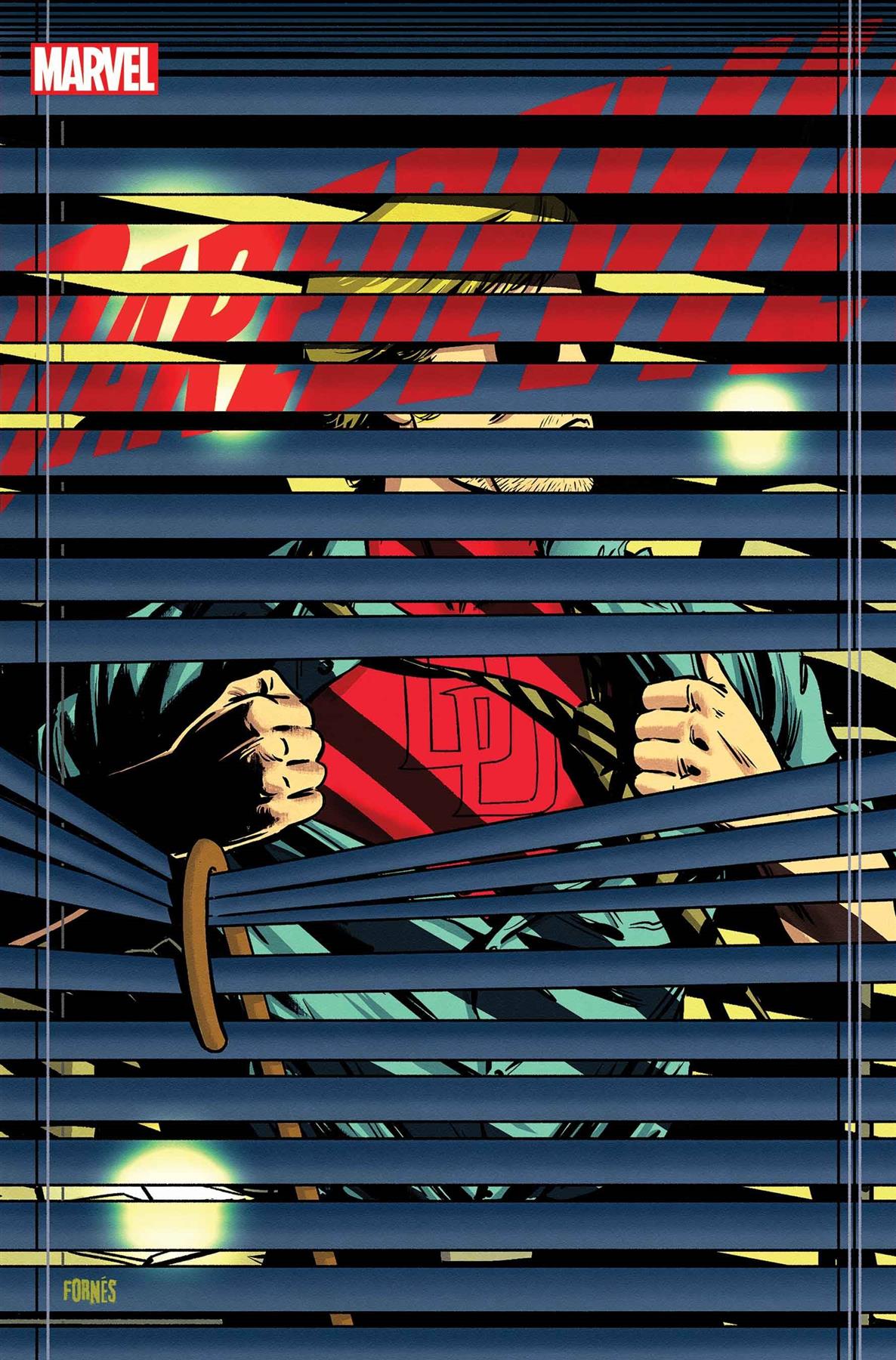 Daredevil #1 Fornes Shades Var (Fornes Shades Var) Marvel Prh Comic Book 2022