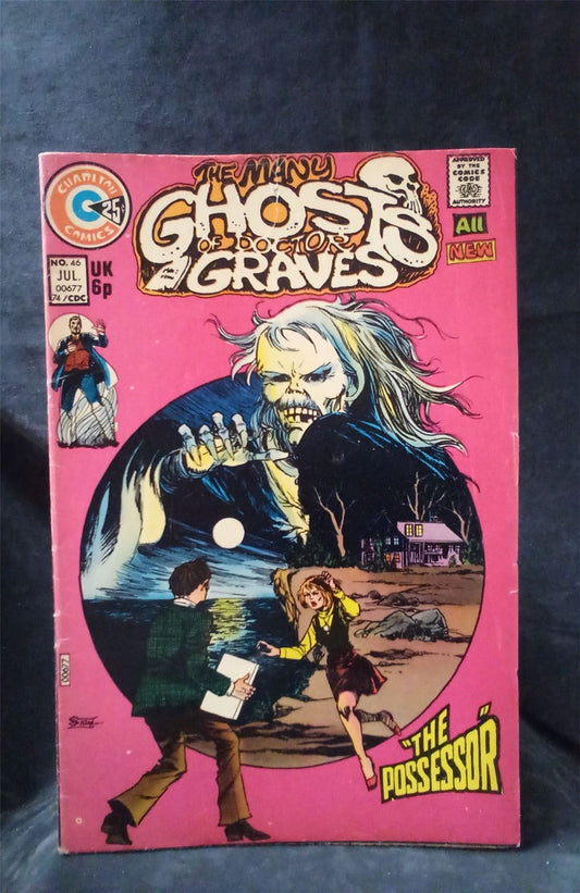 Many Ghosts of Dr. Graves #46 1974 charlton Comic Book