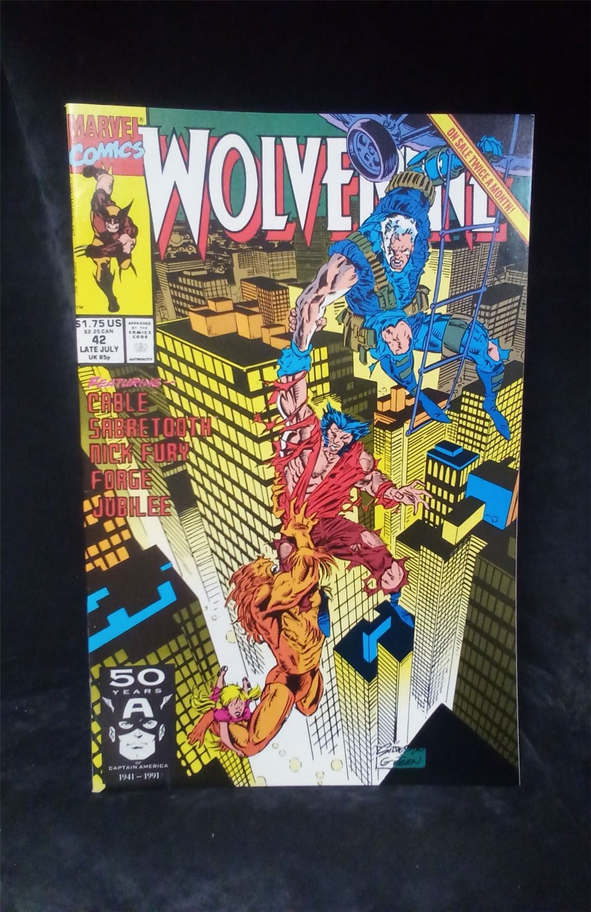 Wolverine #42 1991 Marvel Comic Book