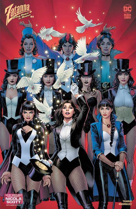 Zatanna Bring Down The House #4 (of 5) Cvr D Nicola Scott Artist Spotlight Var (mr) DC Comics Comic Book