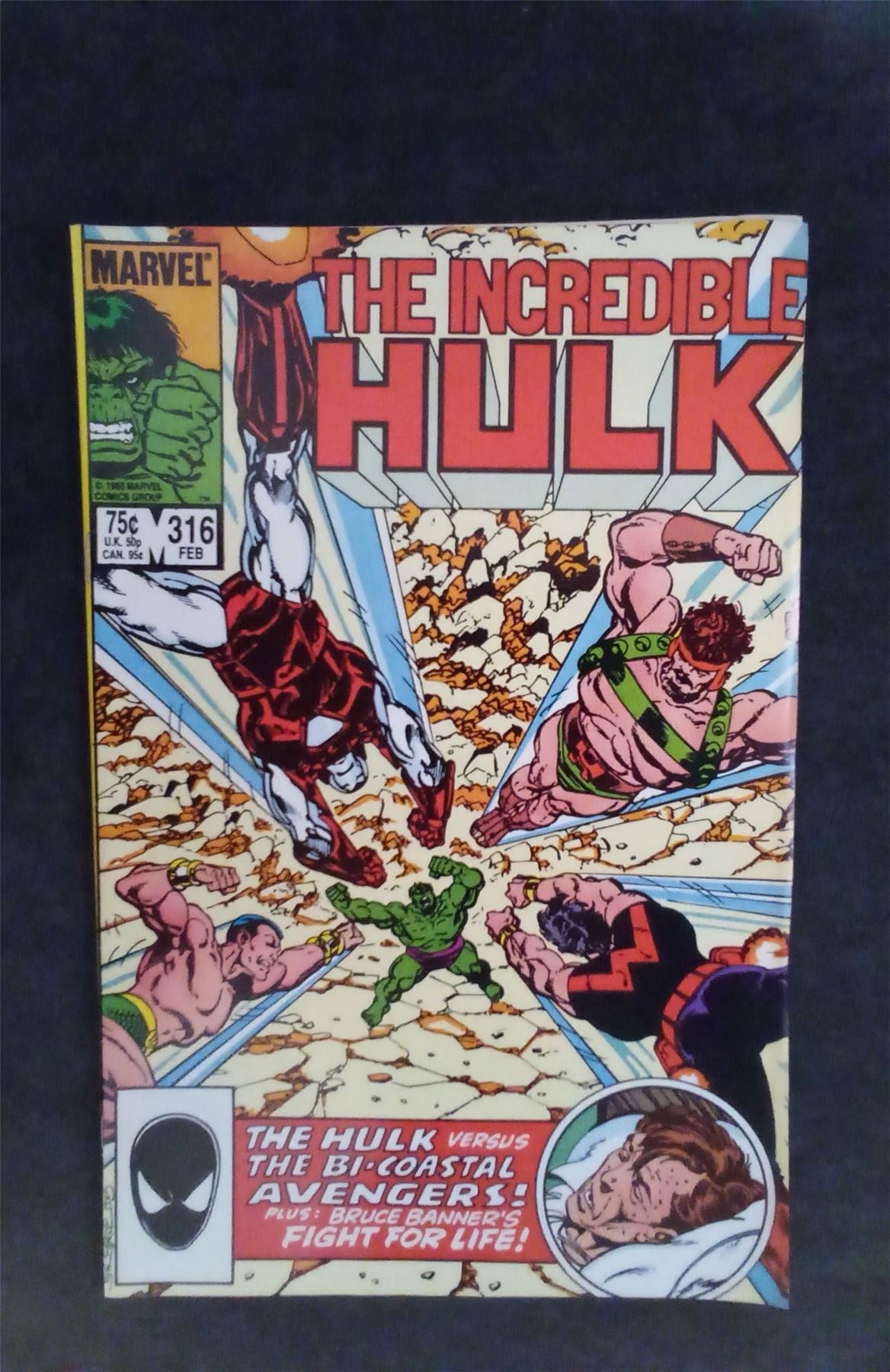 The Incredible Hulk #316 1986 marvel Comic Book