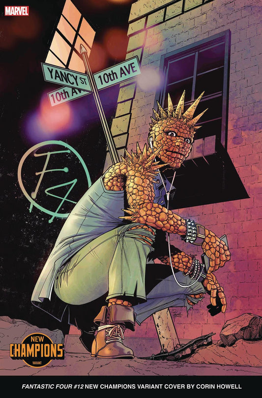 Fantastic Four #12 Corin Howell New Champions Var (Corin Howell New Champions Var) Marvel Prh Comic Book 2023