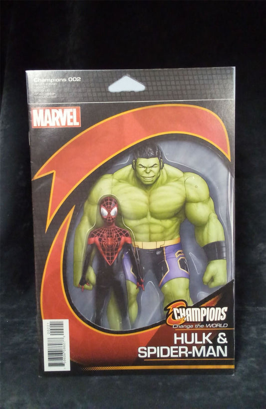 Champions #2 Christopher Cover 2017 Marvel Comics Comic Book