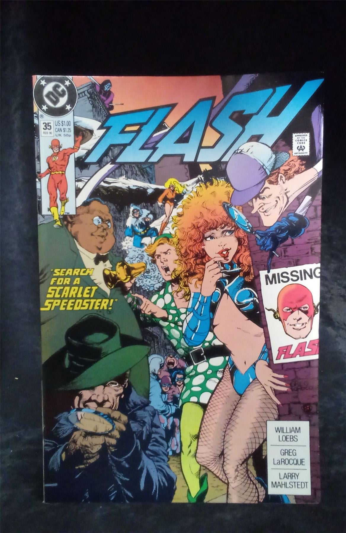 The Flash #35 1990 DC Comics Comic Book