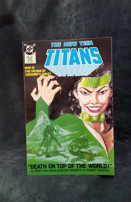 The New Teen Titans #21 1986 DC Comics Comic Book