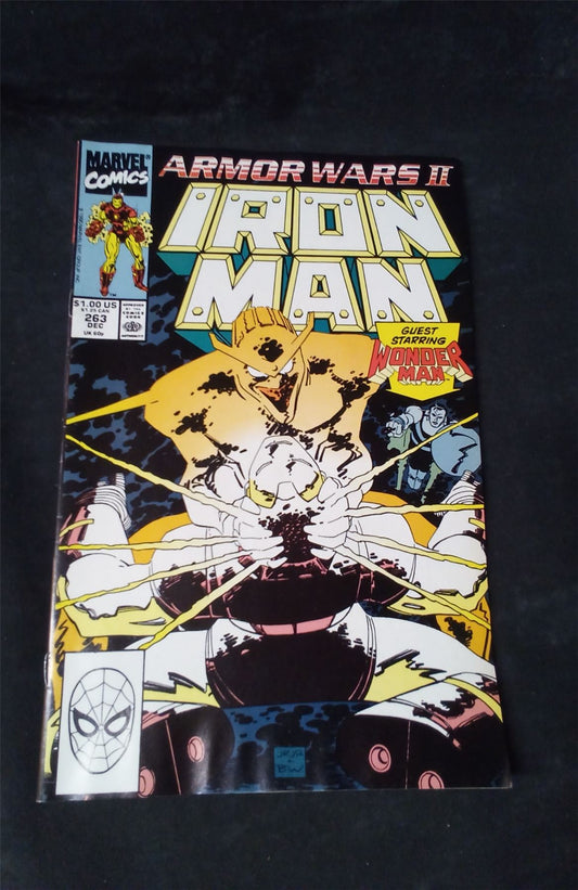 Iron Man #263 Direct Edition 1990 marvel Comic Book