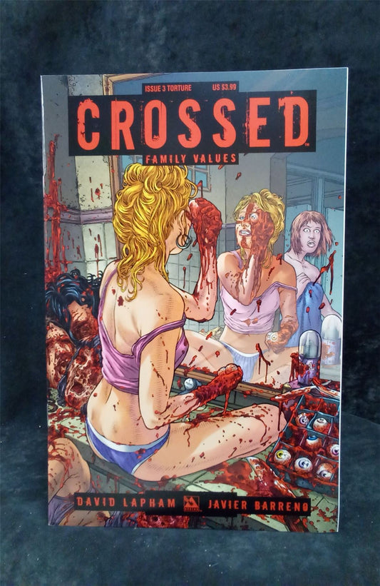 Crossed Family Values #3 Torture Cover 2010 avatar press Comic Book