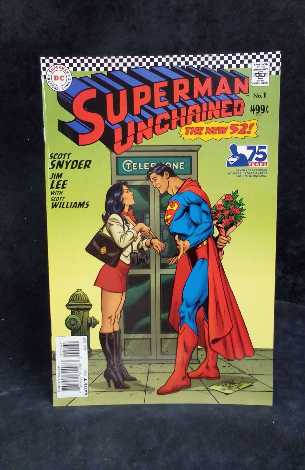 Superman Unchained #1 Jos� Luis Garcia-L�pez Silver Age Cover 2013 DC Comics Comic Book