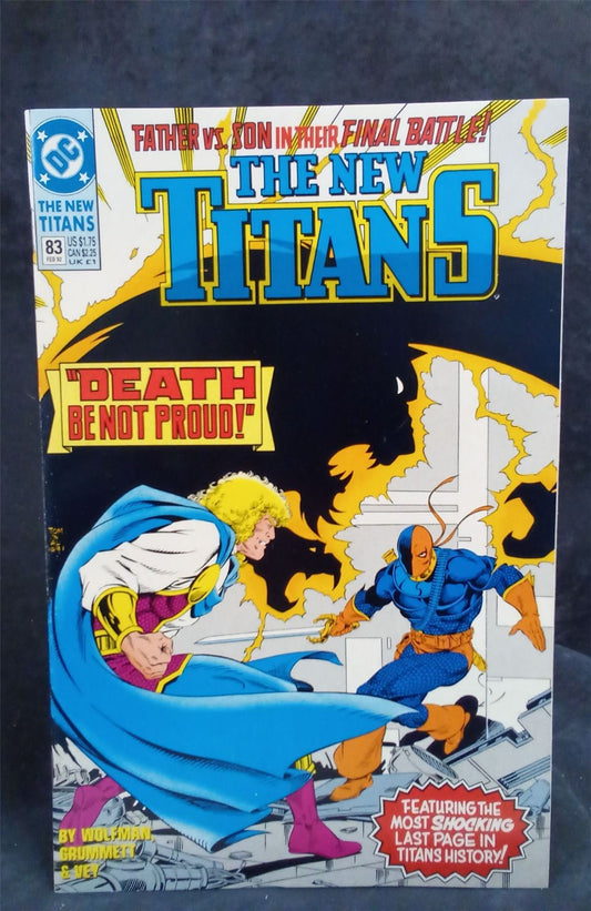 The New Titans #83 1992 DC Comics Comic Book