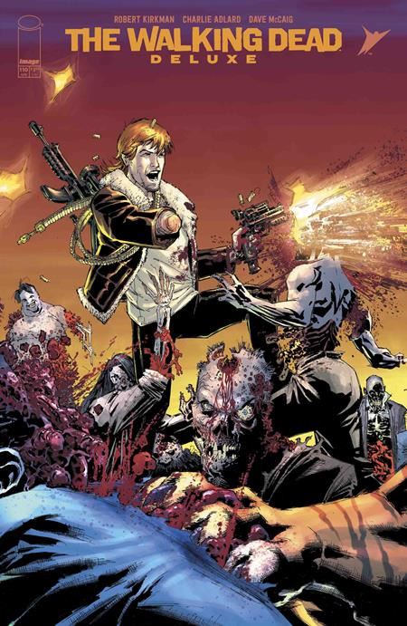WALKING DEAD DELUXE #110 CVR C WHILCE PORTACIO & ALEX SINCLAIR CONNECTING VAR (MR)  Image Comics Comic Book 2025