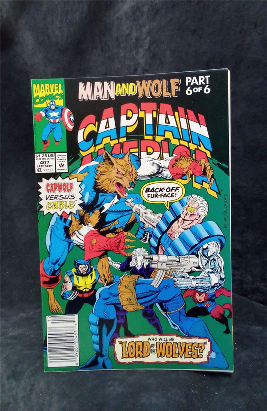 Captain America #407 1992 Marvel Comics Comic Book