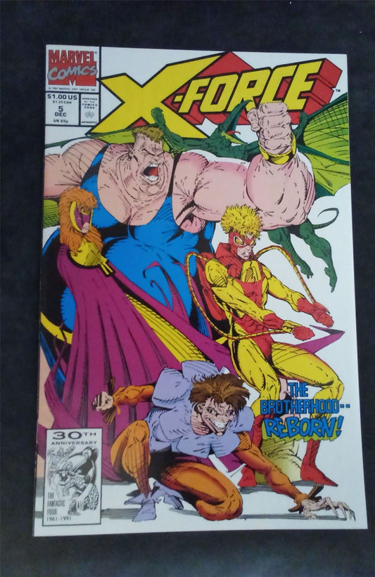 X-Force #5 1991 marvel Comic Book