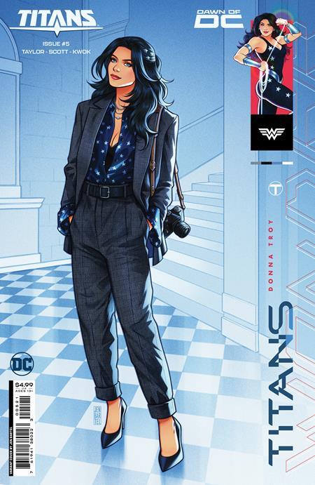 Titans #5 Cvr B Jen Bartel Card Stock Var DC Comics Comic Book