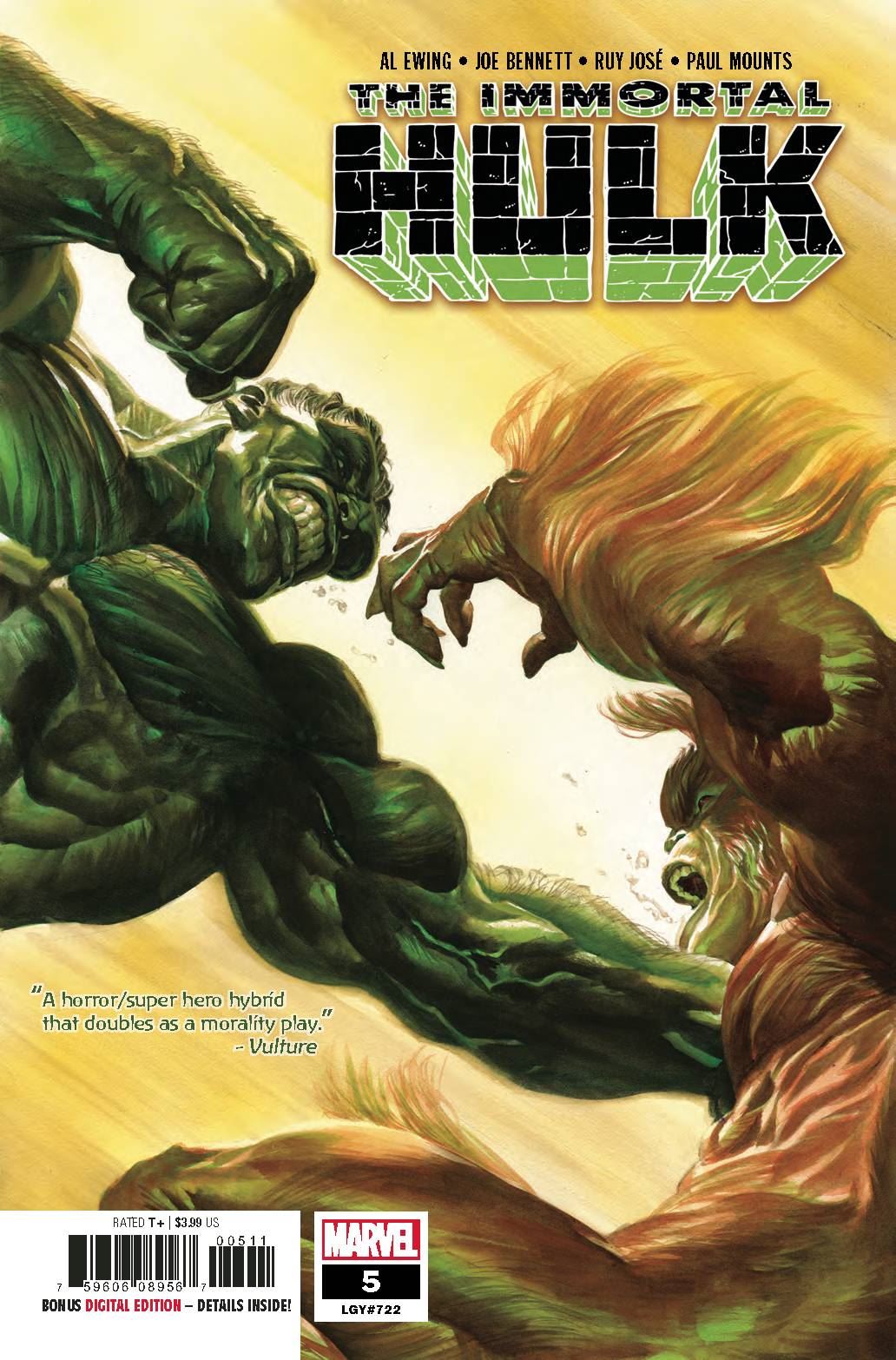 Immortal Hulk #5 Marvel Comics Comic Book