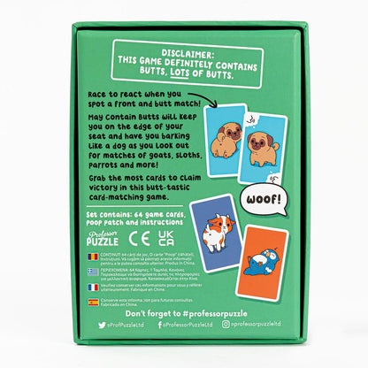 May Contain Butts Card Game by Cardboard Alchemy Games