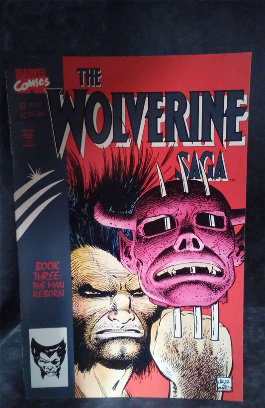 Wolverine Saga #3 1990 Marvel Comics Comic Book