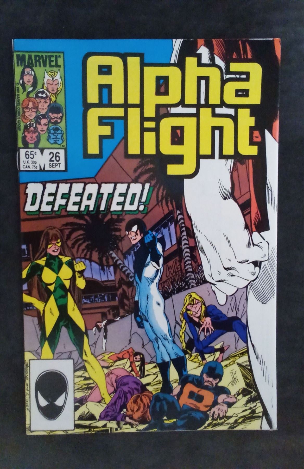 Alpha Flight #26 1985 marvel Comic Book