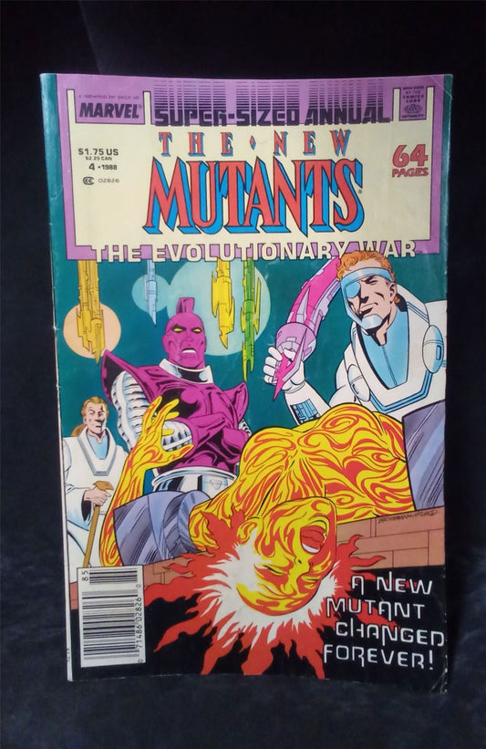 The New Mutants Annual #4 1988 Marvel Comic Book