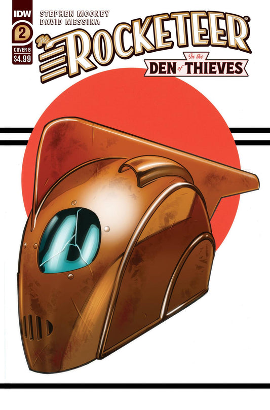 Rocketeer In The Den Of Thieves #2 Cvr B Messina Idw-prh Comic Book