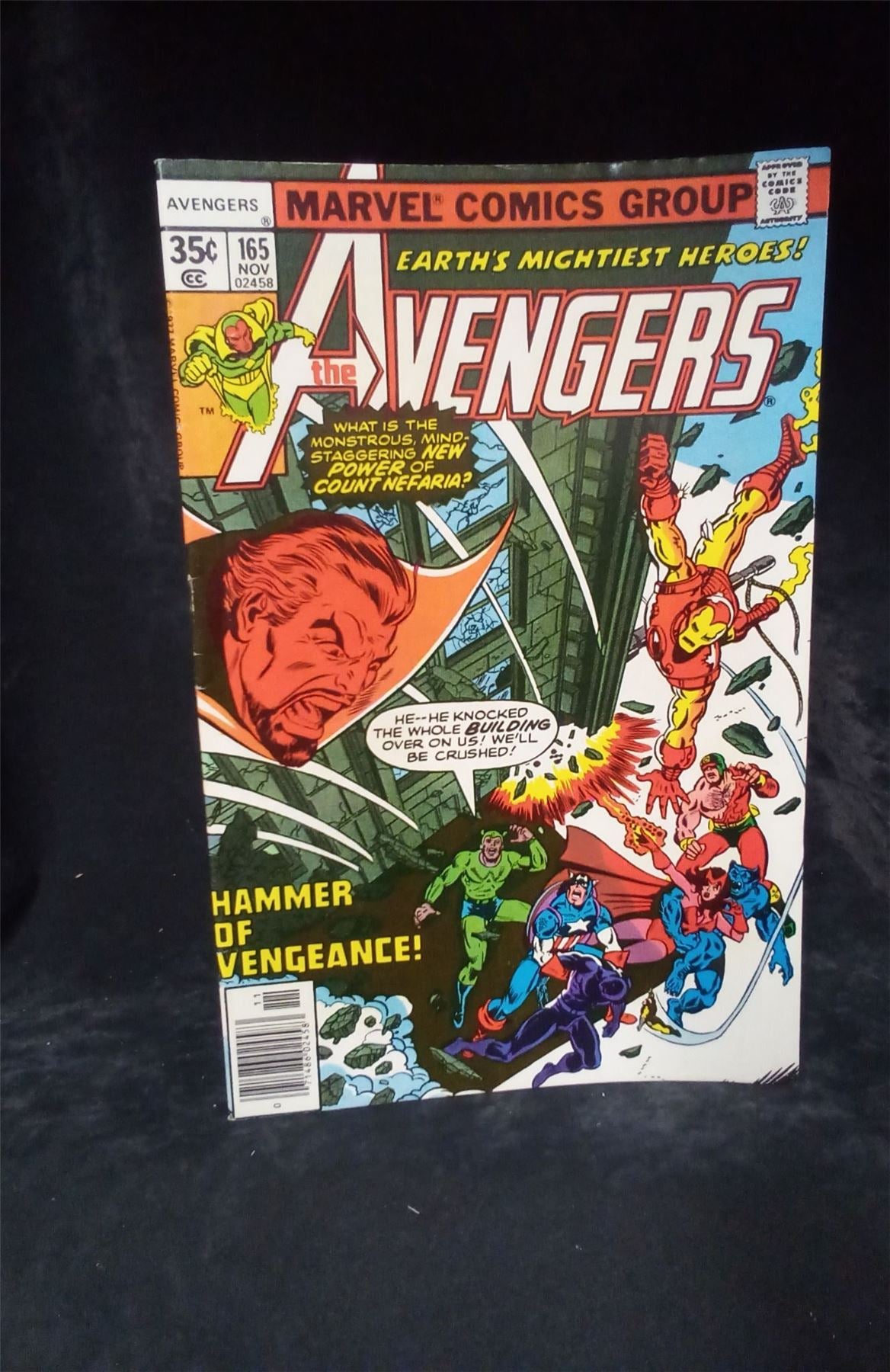 The Avengers #165 1977 Marvel Comics Comic Book