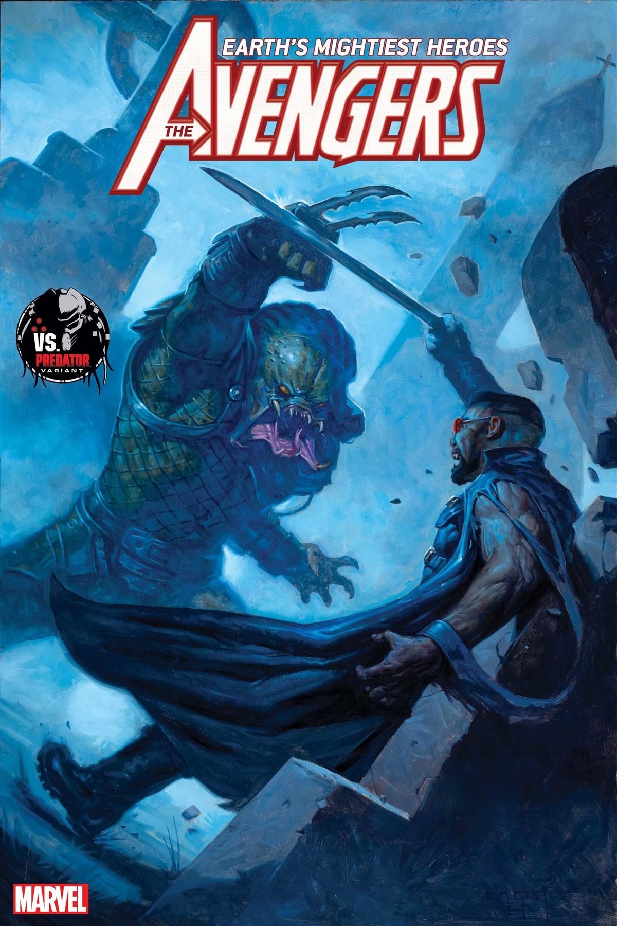 Avengers #58 Gist Predator Var (Gist Predator Var) Marvel Prh Comic Book 2022