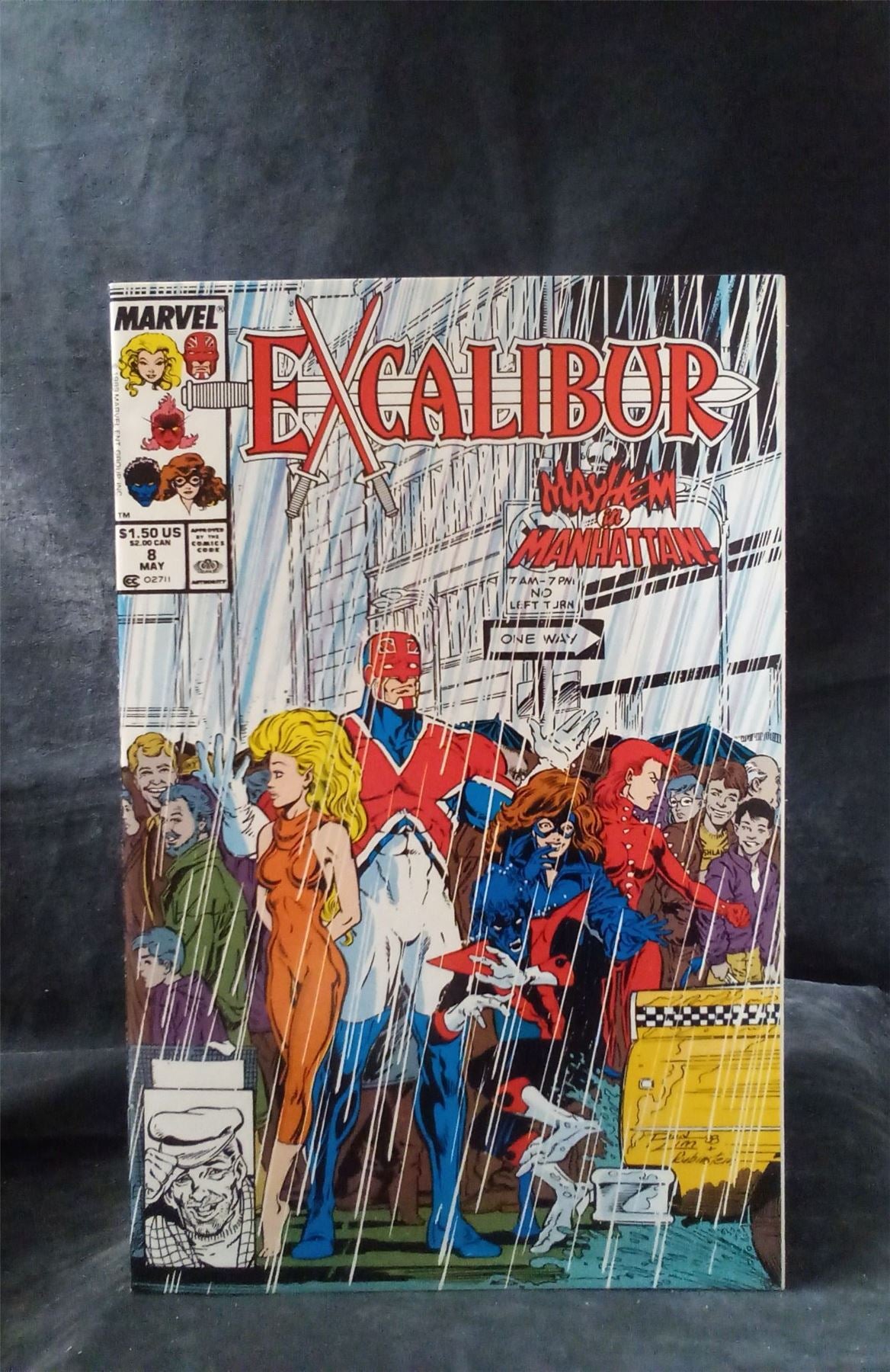 Excalibur #8 1989 Marvel Comics Comic Book