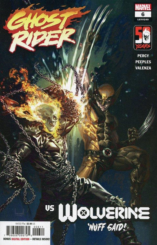 Ghost Rider #6 () Marvel Prh Comic Book 2022