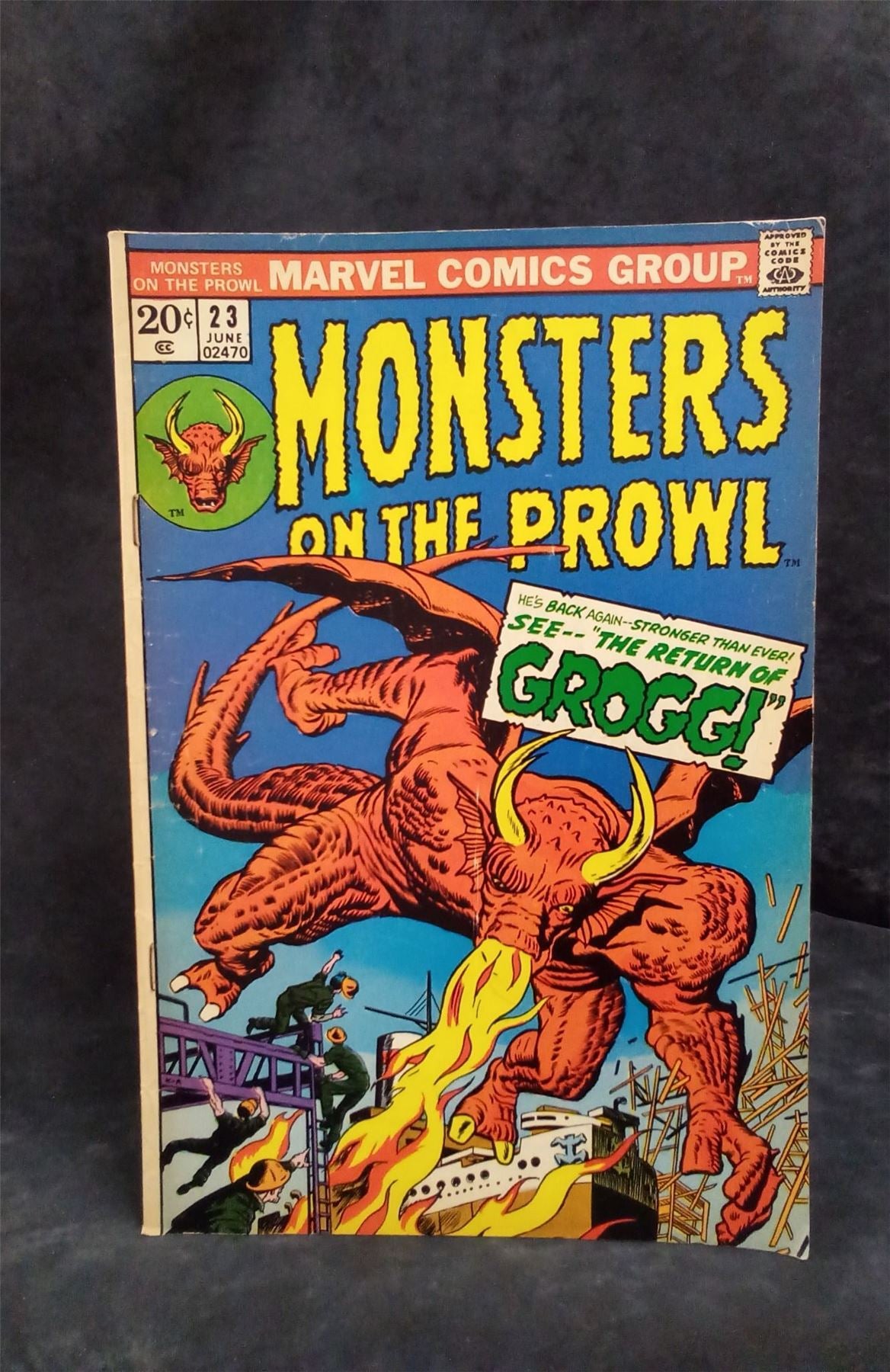 Monsters on the Prowl #23 1973 Marvel Comics Comic Book
