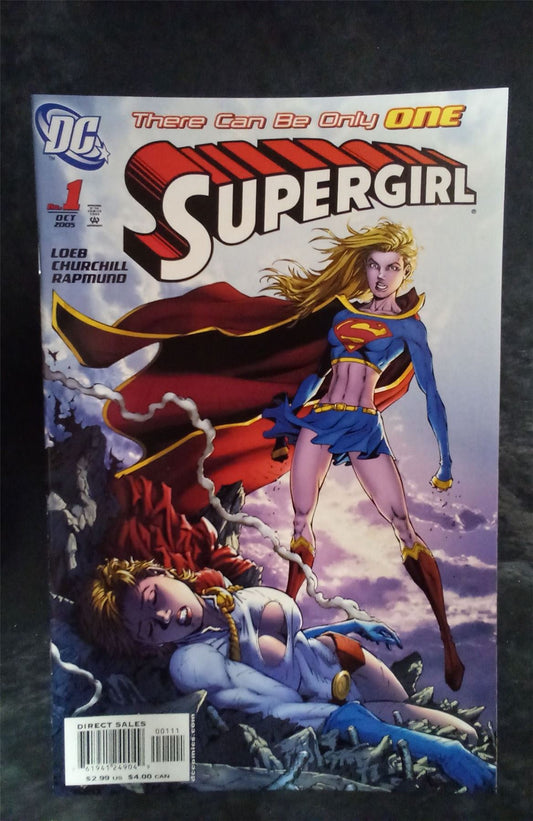 Supergirl #1 Direct Sales - Ian Churchill / Norm Rapmund Cover 2005 DC Comics Comic Book