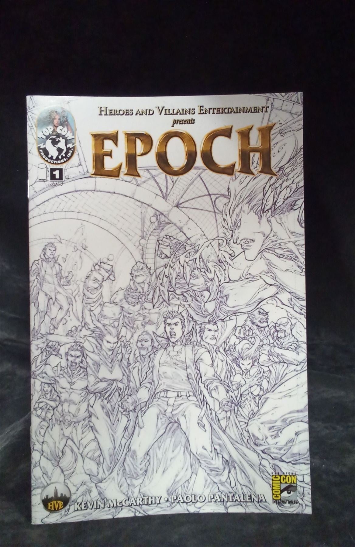 Epoch #1 Sketch Cover 2011 Image Comics Comic Book