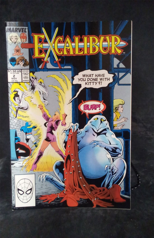 Excalibur #2 1988 Marvel Comic Book