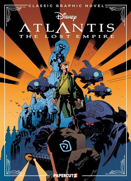 Disney Classic Graphic Novel Atlantis Tp Papercutz Comic Book