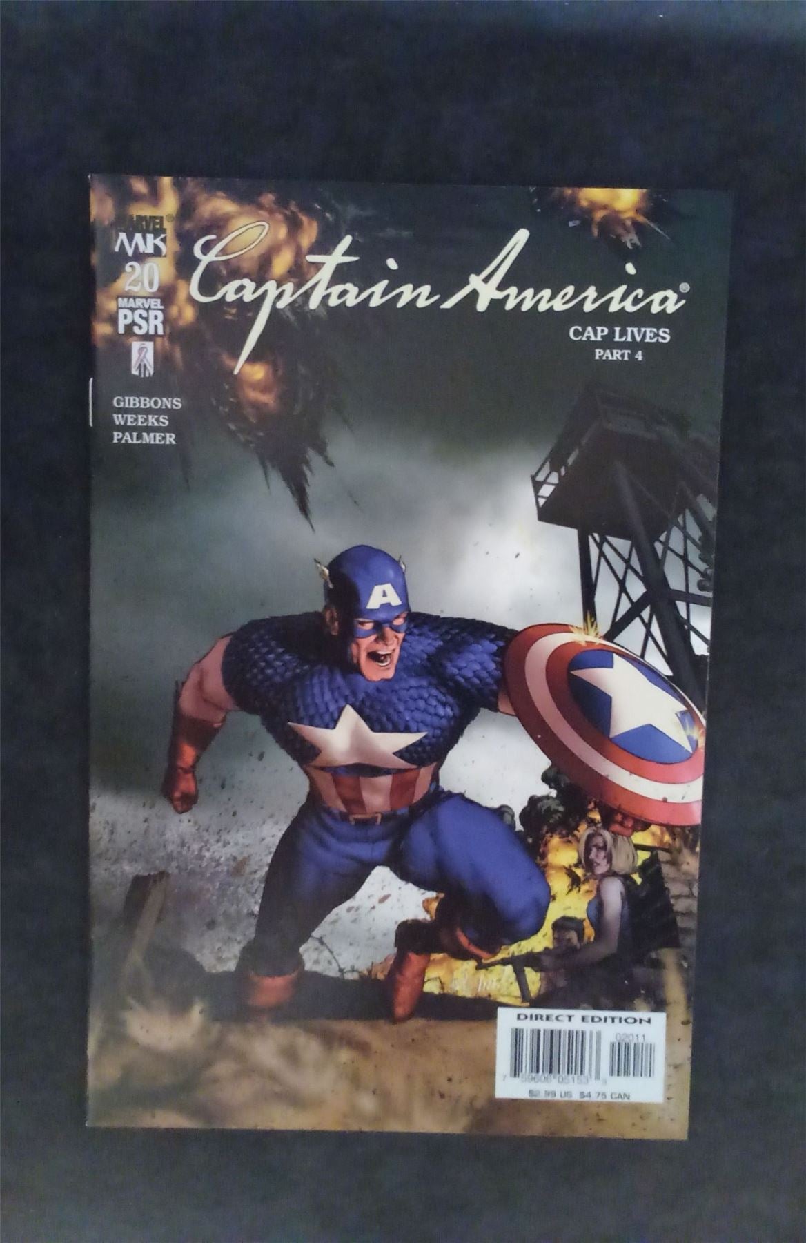 Captain America #20 2004 marvel-knights Comic Book