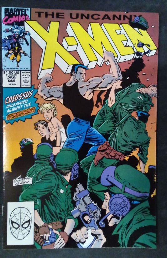 The Uncanny X-Men #259 1990 marvel Comic Book