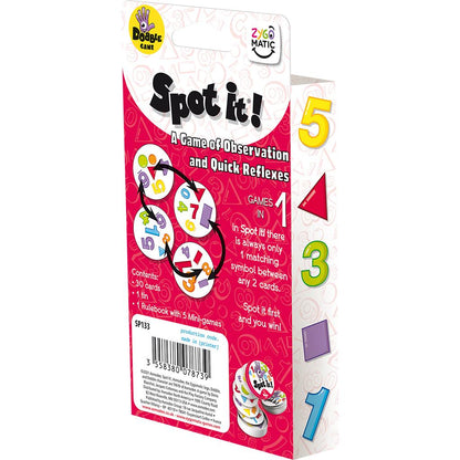 Spot It! 123 Blister Board Game by Zygomatic